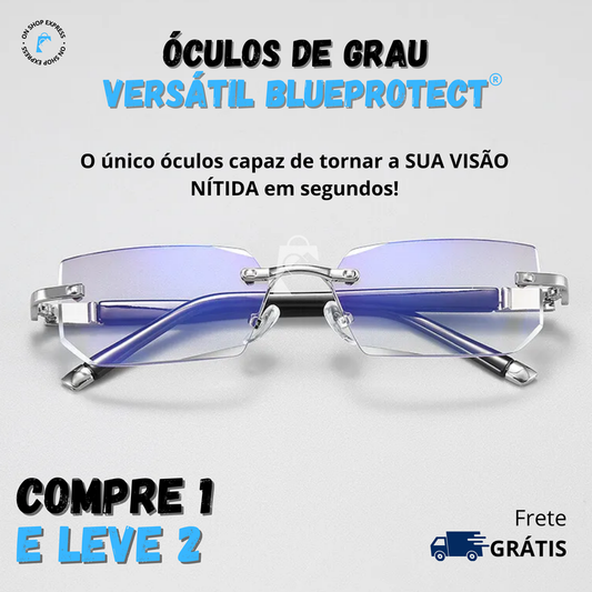 Óculos de Grau Versátil BlueProtect® [LEVE 2 Pague 1]